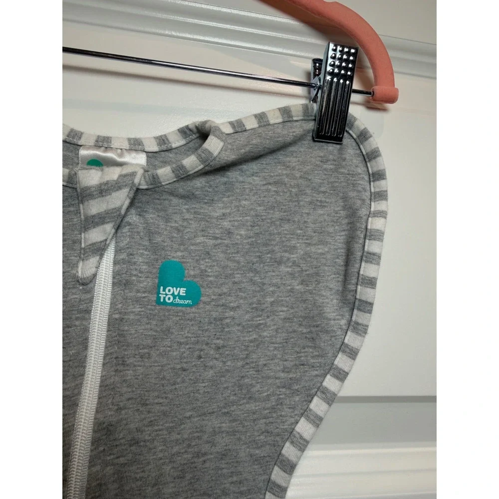 Love To Dream Swaddle UP Original Gray Stripe Small 1.0 TOG Stage 1 8-13lbs